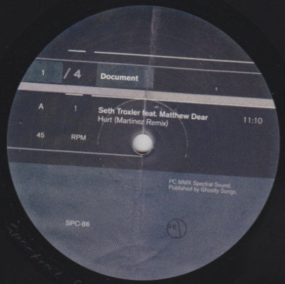 SETH TROXLER & MATTHEW DEAR / RYAN CROSSON / LEE CURTISS - Document Part 1