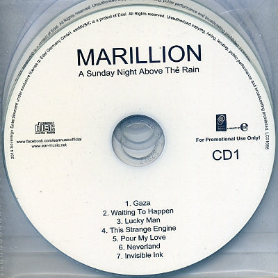 MARILLION - A Sunday Night Above The Rain