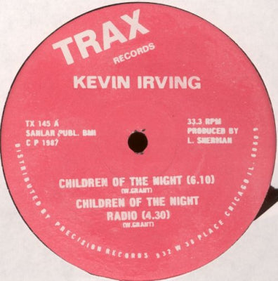 KEVIN IRVING - Children Of The Night