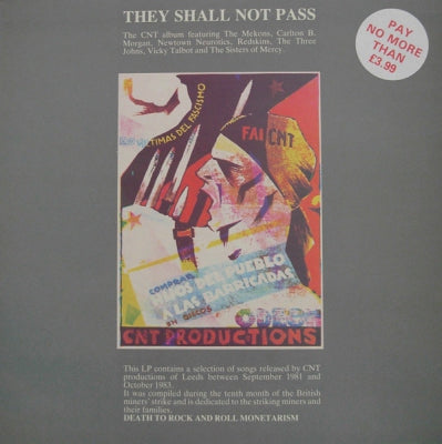 VARIOUS ARTISTS - They Shall Not Pass