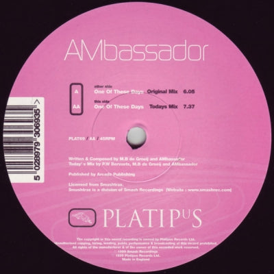 AMBASSADOR - One Of These Days