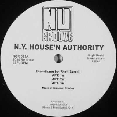 N.Y. HOUSE'N AUTHORITY - APT.1A / APT.2A / APT.3A / APT.1B / APT.2B / APT.3B
