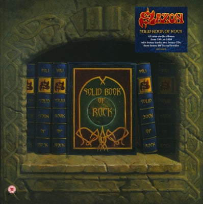 SAXON - Solid Book Of Rock