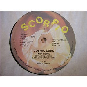 KEN LEWIS / D.K. GANG - Cosmic Cars / Cosmic Dub