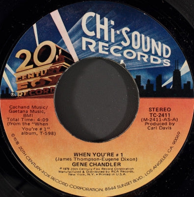 GENE CHANDLER - When You're # 1