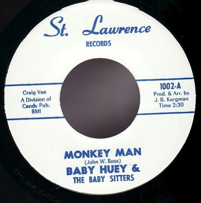 BABY HUEY & THE BABY SITTERS - Monkey Man / Messin' With The Kid