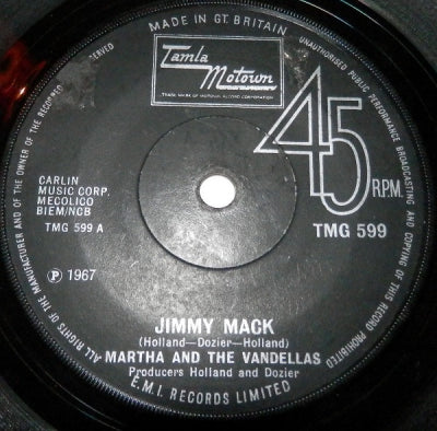 MARTHA AND THE VANDELLAS - Jimmy Mack