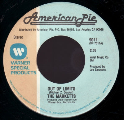 THE MARKETTS / EDD BYRNES - Out Of Limits / Kookie Kookie (Lend Me Your Comb)