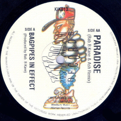 BAB.B.KANE - Bagpipes In Effect / Paradise