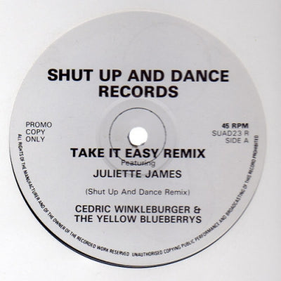 CEDRIC WINKLEBURGER & THE YELLOW BLUEBERRYS - Take It Easy (Remix)