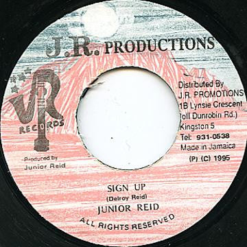 JUNIOR REID - Sign Up