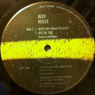 ALEX REECE - Acid Lab