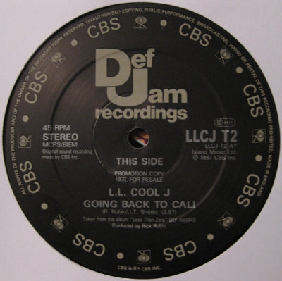 L.L.COOL J - Going Back To Cali