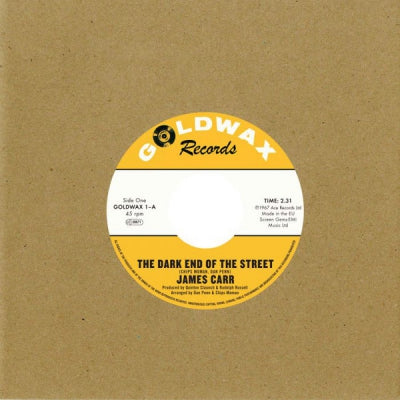 JAMES CARR - The Dark End Of The Street  / You've Got My Mind Messed Up