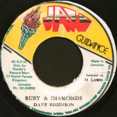 DAVE ROBINSON - Ruby & Diamonds / Version