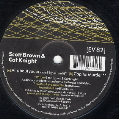 SCOTT BROWN & CAT KNIGHT - All About You (Breeze & Styles Remix) / Capital Murder