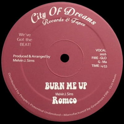 ROMEO - Burn Me Up