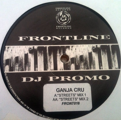 GANJA CRU - Can't Handle The Streets
