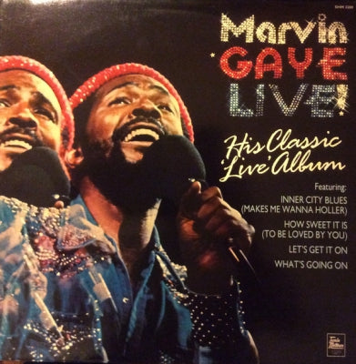 MARVIN GAYE - Marvin Gaye Live