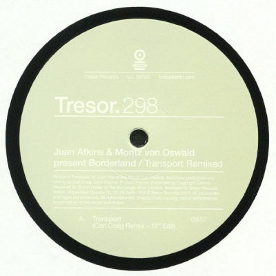 JUAN ATKINS & MORITZ VON OSWALD PRESENT BORDERLAND - Transport Remixed