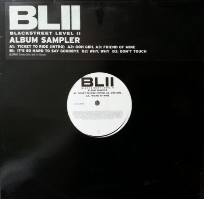 BLACKSTREET - Level II Album Sampler