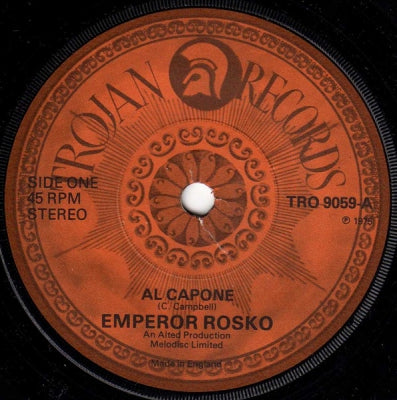 EMPEROR ROSKO / ROLAND ALPHONSO - Al Capone / Phoenix City