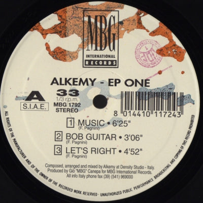 ALKEMY - EP One