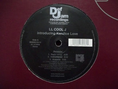 L.L. COOL. J INTRODUCING KANDICE LOVE - Amazin' / Born To Love You