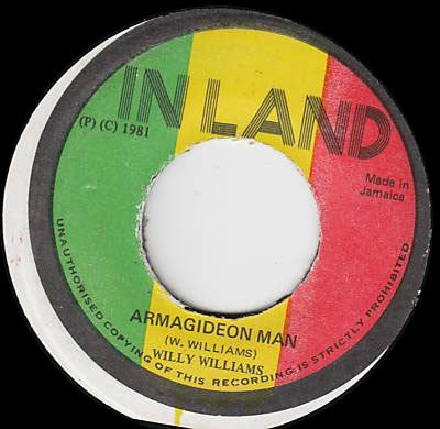 WILLY WILLIAMS - Armagideon Man / Version