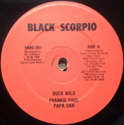 FRANKIE PAUL - Buck Wild