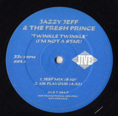 JAZZY JEFF & THE FRESH PRINCE - Twinkle Twinkle (I'm Not A Star)