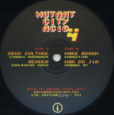 DRVG CVLTVRE / NEHUEN / MARK BROOM / HAN DO JIN - Mutant City Acid 4