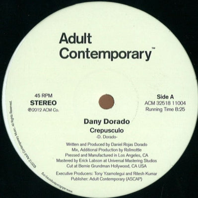 DANY DORADO - Crepusculo / Fuga