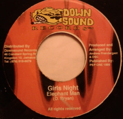 ELEPHANT MAN - Girls Night / Version High Voltage