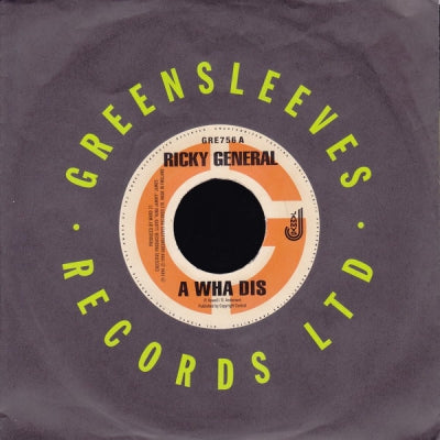 RICKY GENERAL / LEXUS FEATURING WARD 21 - A Wha Dis / Skettel Nine Night