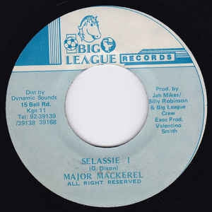 MAJOR MACKEREL - Selassie I / Version