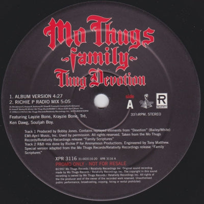 MO THUGS FAMILY - Thug Devotion