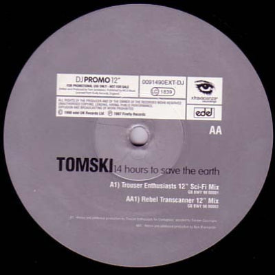 TOMSKI - 14 Hours To Save The Earth