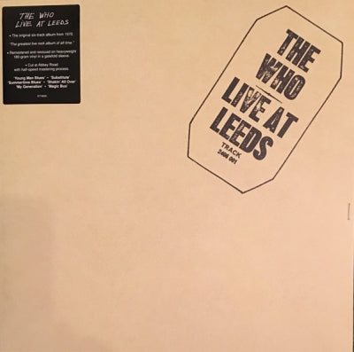 THE WHO - Live At Leeds