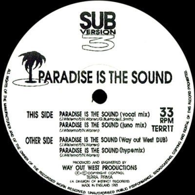 SUB-VERSION 3 - Paradise Is The Sound
