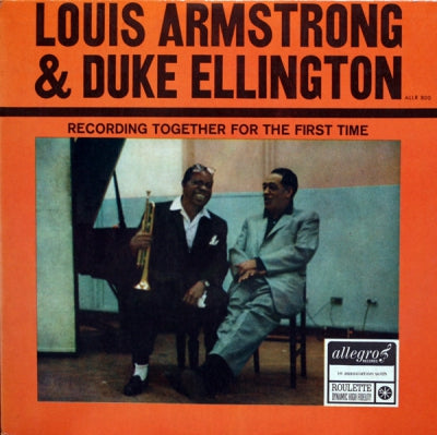 LOUIS ARMSTRONG & DUKE ELLINGTON - Recording Together For The First Time