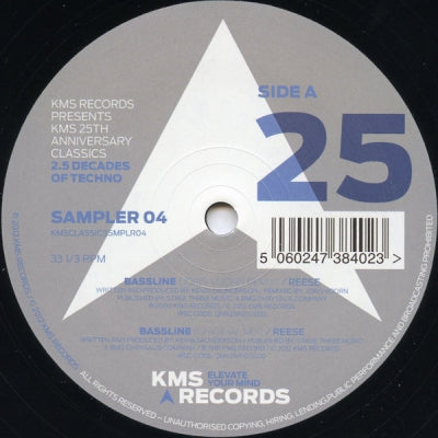 VARIOUS - Kms 25th Anniversary Classics - Vinyl Sampler 4