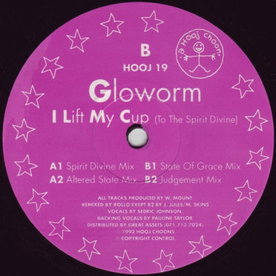 GLOWORM - I Lift My Cup (To The Spirit Divine)