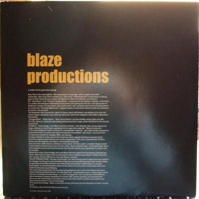 BLAZE - Blaze Productions