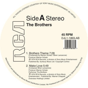 THE BROTHERS - Brothers Theme / Under The Skin