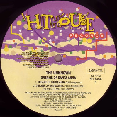 THE UNKNOWN - Dreams Of Santa Anna