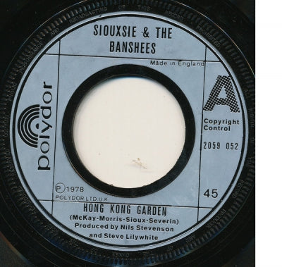 SIOUXSIE AND THE BANSHEES - Hong Kong Garden