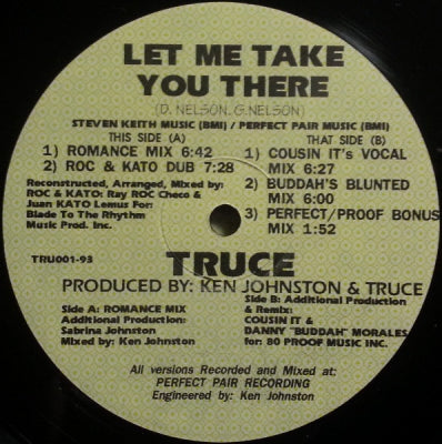 TRUCE - Let Me Take You There