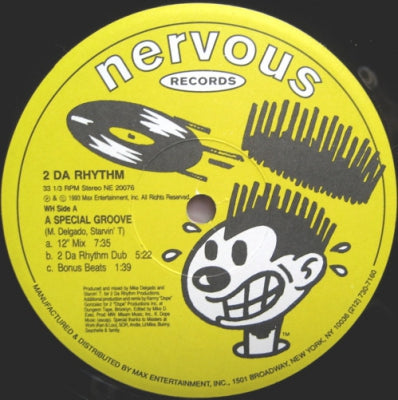 2 DA RHYTHM - A Special Groove / Take 'Em Up