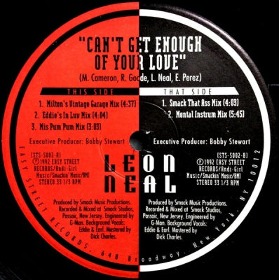 LEON NEAL - Can't Get Enough Of Your Love